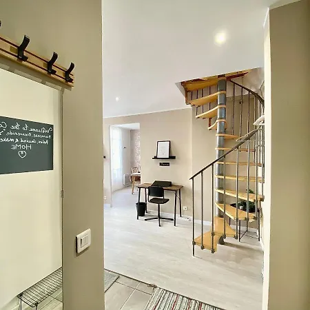 Lovely & Cozy Duplex Heart Of Nice With Bathtub! Exterior photo
